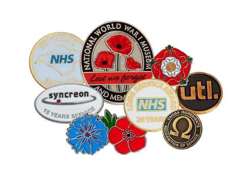 Cast Metal Die Stamped - British Made Badges